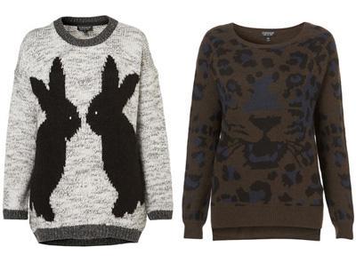 aw12 animal sweater topshop Tú decides: animal sweater, ¿si o no?