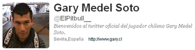 Twitter de futbolistas del Sevilla FC
