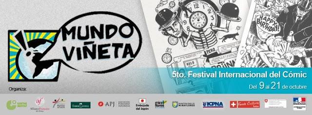 Octubre , se viene el 5to Festival Mundo Viñeta