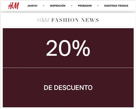 Descuento en H&M;!!! Descuento en H&M;!!!