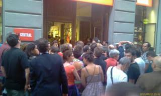 Visita a la librería La Central de Callao