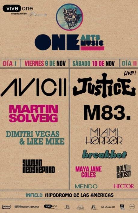 Promoción 2×1 One Music & Arts Festival 2012