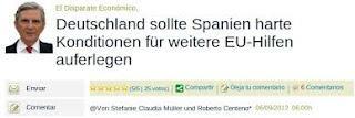 La verdad sin disimulos:  ¿cómo ven en Alemania la situación Española? o ¿adónde nos quiere llevar la ultraderecha actual?.