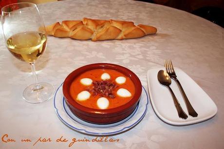 Vuestras cocinas: Salmorejo cordobés (Paco y Esther)