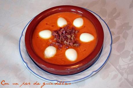 Vuestras cocinas: Salmorejo cordobés (Paco y Esther)