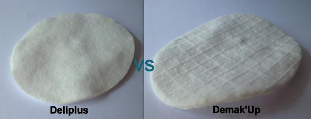 Discos desmaquillantes Deliplus vs Demak'Up