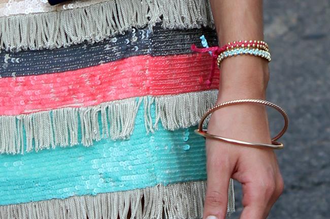 Colorful and Paillettes for Friday