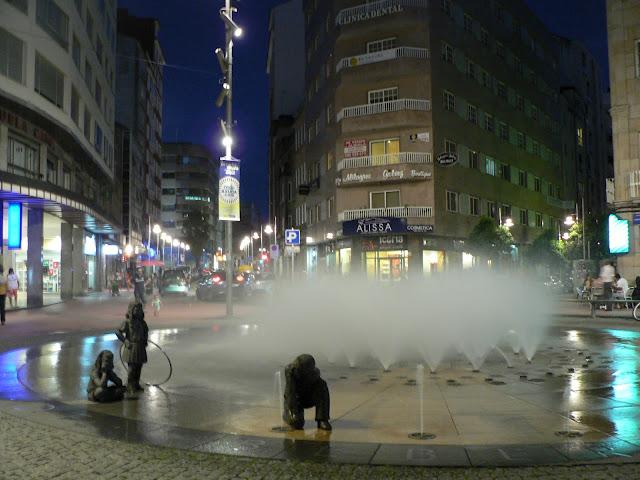 Pontevedra nocturna Pontevedra nocturna
