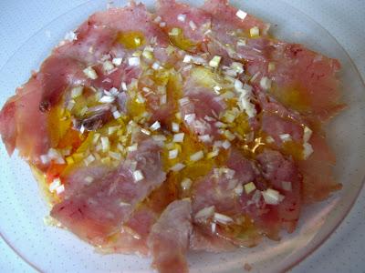 CARPACCIO DE BON ITO