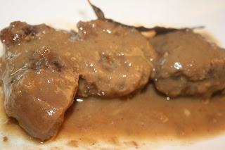 Carne en Salsa de Perdiz