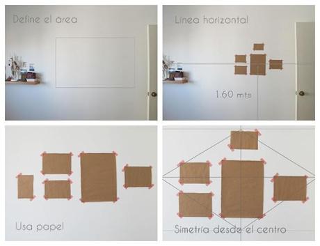 Comparte tus Trucos! 10 tips para colgar cuadros