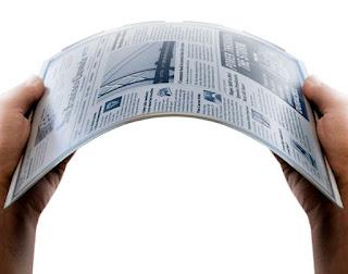 ¿Papel electrónico flexible?