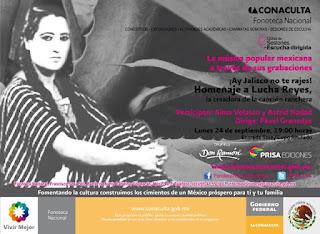 La Fonoteca Nacional del Conaculta pone en línea el archivo sonoro de Lucha Reyes