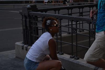 La moderna del barrio.