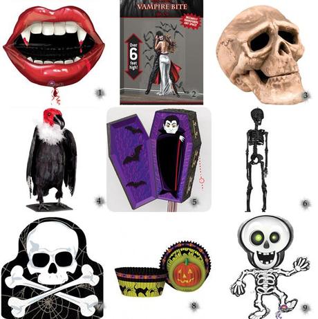 productos y articulos para fiestas de Halloween