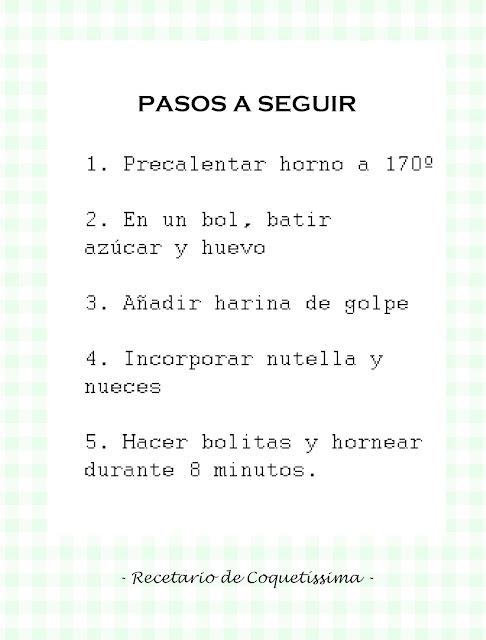Primera Receta... Cookies!!