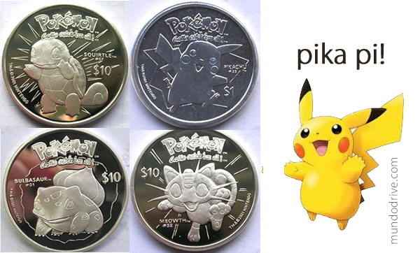 Monedas Pokemon, Niue