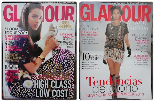 Revistas de moda del mes de Octubre & Glamour