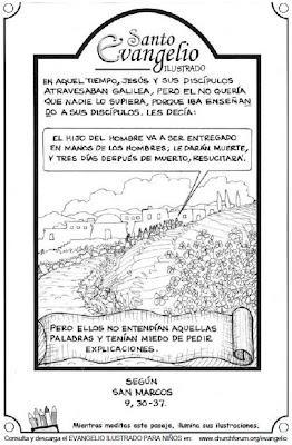 EVANGELIO DOMINICAL EN CÓMIC: 23 de Setiembre del 2012