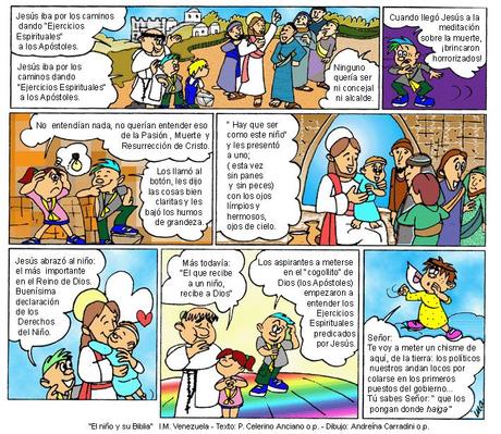 EVANGELIO DOMINICAL EN CÓMIC: 23 de Setiembre del 2012