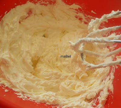 Frosting de mascarpone - Crema de mascarpone