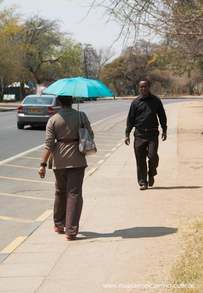 paseandobajoelsol Gaborone, la capital de Botswana