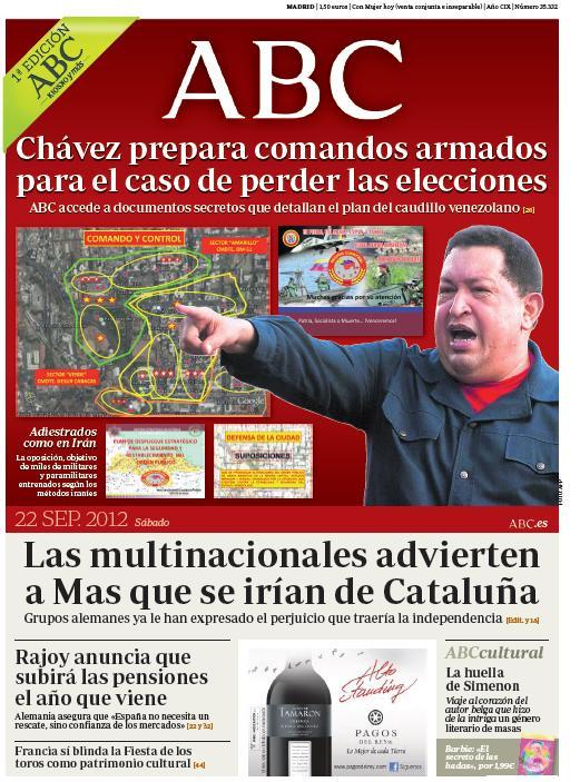 Arrecia terrorismo mediático contra Presidente Chávez