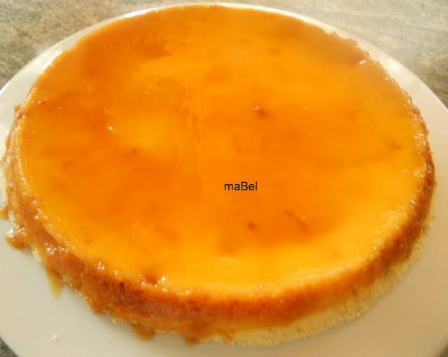 Flan de queso de Eli