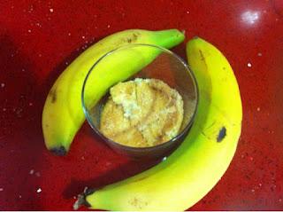 Trifle con plátanos