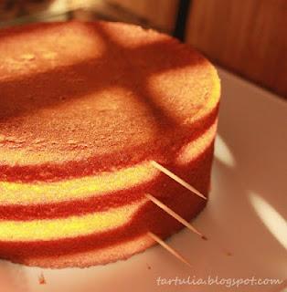 Bizcocho de Fruta de la Pasión, Tarta para una amiga