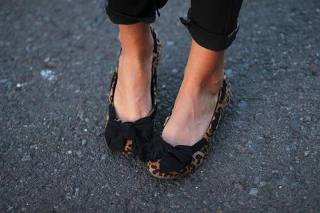 O.P leopard flats