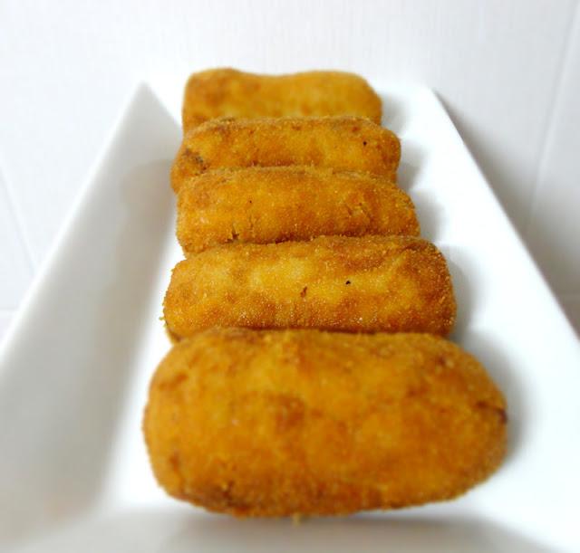 Irresistibles Croquetas Cremosas. CRA XII... Cocido.