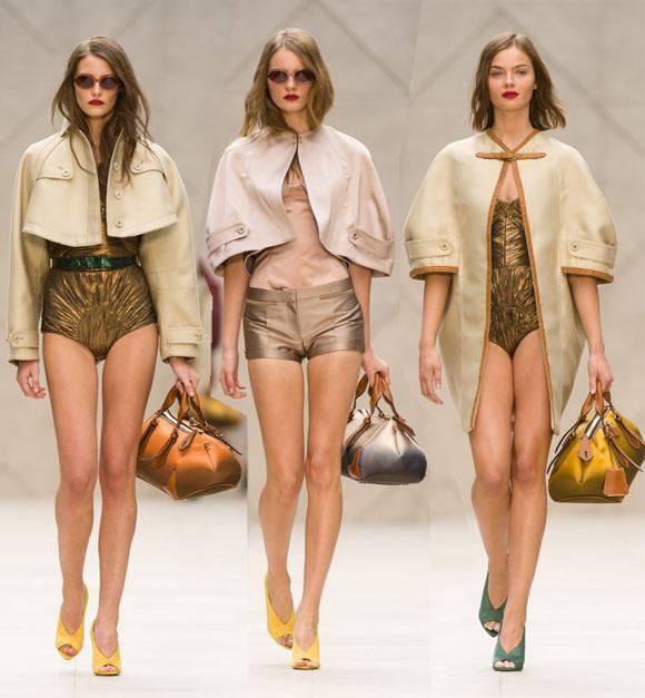 DESFILE BURBERRY S/S 2013 LABIOS ROJOS Y MAQUILLAJE NATURAL