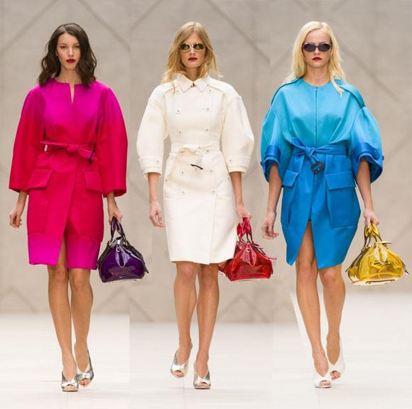 DESFILE BURBERRY S/S 2013 LABIOS ROJOS Y MAQUILLAJE NATURAL