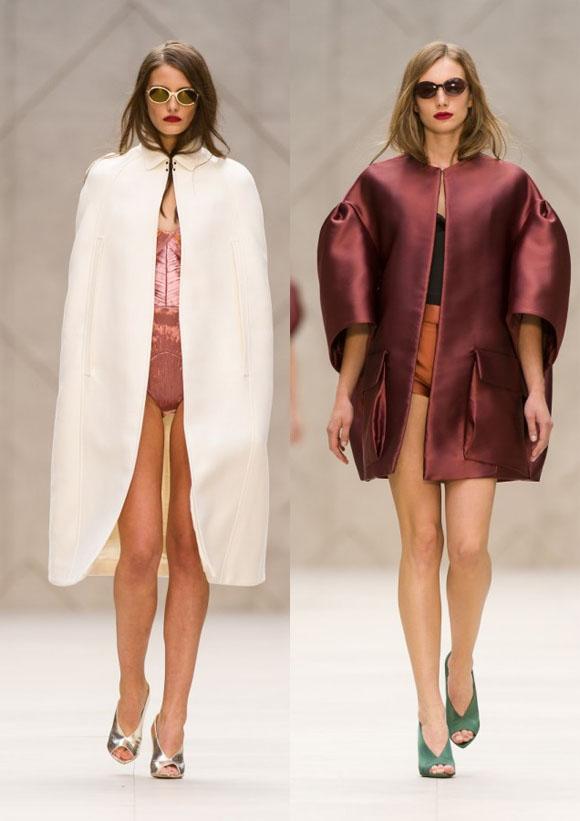 DESFILE BURBERRY S/S 2013 LABIOS ROJOS Y MAQUILLAJE NATURAL