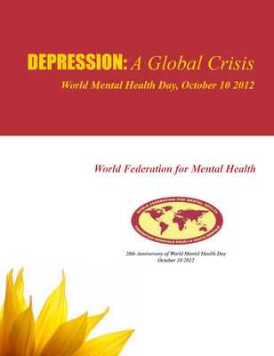Día mundial de la Salud Mental 2012 - Depresión: Una crisis global - WFMH