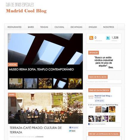Reformas de diseño y Madrid Cool Blog: blogs recomendados
