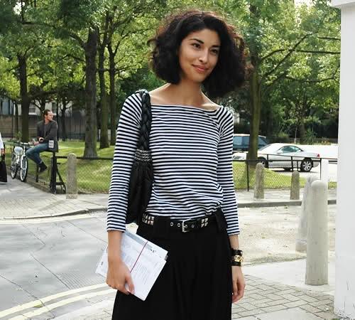 Caroline Issa, streetstyle apto para el trabajo