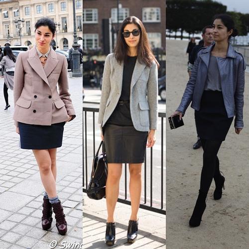 Caroline Issa, streetstyle apto para el trabajo