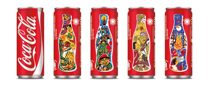 Edición especial de Coca-Cola dedicada a las fiestas de Cataluña