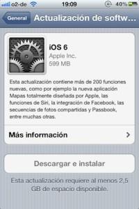 problemas iOS6