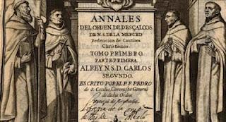 Crónica de la orden de la Merced en América por fray Diego de Mondragón, 1750, on line; http://ec.aciprensa.com/wiki/Cr%C3%B3nica_de_la_Orden_de_la_Merced_en_Am%C3%A9rica:_Ficha_t%C3%A9cnica