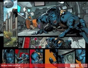 Bestia podría cambiar de aspecto en All-New X-Men