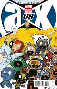 Portada alternativa de Chris Eliopoulos para A-Babies Vs. X-Babies Nº 1