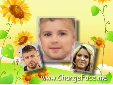 Bebé de Shakira y Piqué (simulación) ¿Cómo será el bebé de Gerard Piqué y Shakira? O el de cualquier otra pareja…