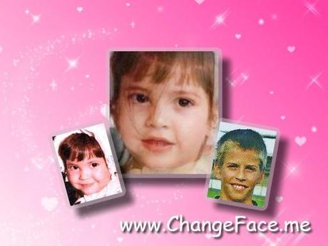 Bebé de Shakira y Piqué (simulación 5) ¿Cómo será el bebé de Gerard Piqué y Shakira? O el de cualquier otra pareja…