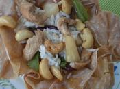 phad ma-muang (salteado pollo anacardos)