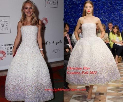 Natalie Portman, rubia y deslumbrante de Dior en Los Angeles