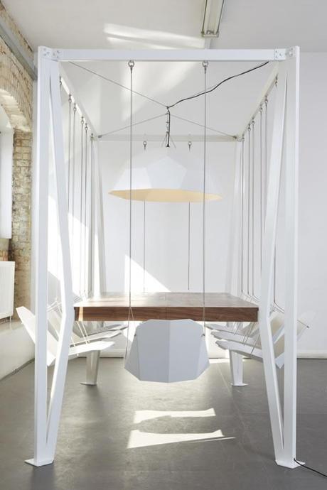 Swing Table :: mesa de reuniones con columpios