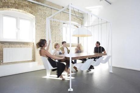 Swing Table :: mesa de reuniones con columpios